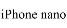 IPHONE NANO trademark