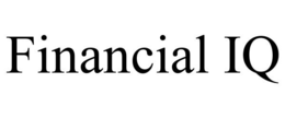 FINANCIAL IQ trademark