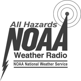 NOAA WEATHER RADIO ALL HAZARDS NOAA NATIONAL WEATHER SERVICE trademark