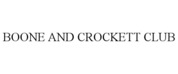 BOONE AND CROCKETT CLUB trademark