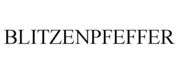 BLITZENPFEFFER trademark