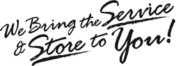 WE BRING THE SERVICE & STORE TO YOU! trademark
