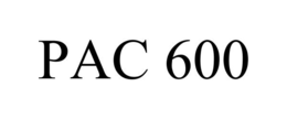 PAC 600 trademark