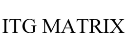 ITG MATRIX trademark