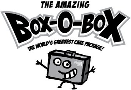 THE AMAZING BOX-O-BOX THE WORLD'S GREATEST CARE PACKAGE! trademark