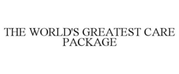 THE WORLD'S GREATEST CARE PACKAGE trademark