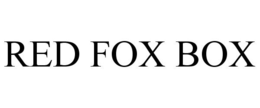 RED FOX BOX trademark