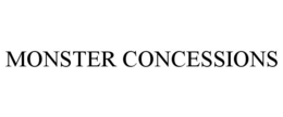 MONSTER CONCESSIONS trademark