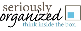 SERIOUSLY ORGANIZED THINK INSIDE THE BOX. trademark