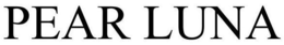 PEAR LUNA trademark