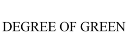 DEGREE OF GREEN trademark