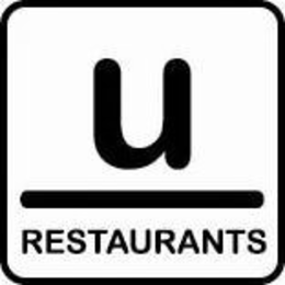 U RESTAURANTS trademark