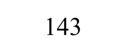 143 trademark