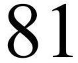 81 trademark