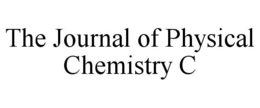 THE JOURNAL OF PHYSICAL CHEMISTRY C trademark