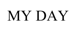 MY DAY trademark