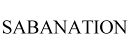 SABANATION trademark
