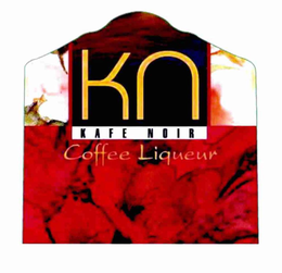 KN KAFE NOIR COFFEE LIQUEUR trademark