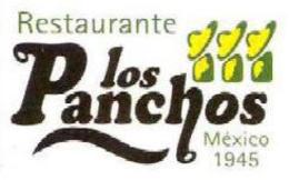 RESTAURANTE LOS PANCHOS MÉXICO 1945 trademark