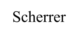 SCHERRER trademark