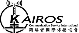 KAIROS COMMUNICATION SERVICE INTERNATIONAL trademark