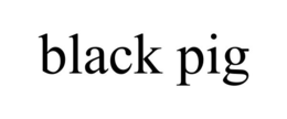 BLACK PIG trademark