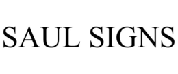 SAUL SIGNS trademark