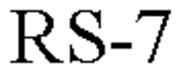RS-7 trademark