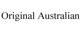 ORIGINAL AUSTRALIAN trademark