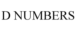 D NUMBERS trademark