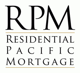 RPM RESIDENTIAL PACIFIC MORTGAGE trademark