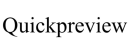 QUICKPREVIEW trademark