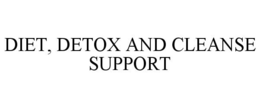 DIET, DETOX AND CLEANSE SUPPORT trademark