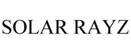SOLAR RAYZ trademark