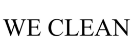 WE CLEAN trademark