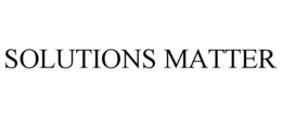 SOLUTIONS MATTER trademark