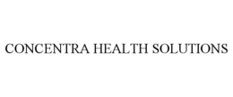 CONCENTRA HEALTH SOLUTIONS trademark