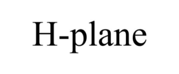 H-PLANE trademark
