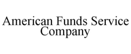 AMERICAN FUNDS SERVICE COMPANY trademark