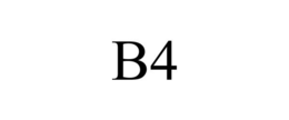 B4 trademark