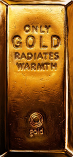 ONLY GOLD RADIATES WARMTH GOLD trademark
