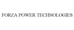 FORZA POWER TECHNOLOGIES trademark