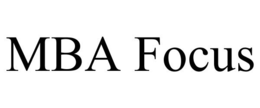 MBA FOCUS trademark