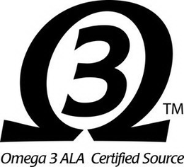 O OMEGA 3 ALA CERTIFIED SOURCE trademark