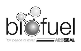 BIOFUEL "FOR PEACE OF MIND" AESSEAL trademark