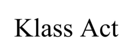 KLASS ACT trademark