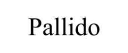 PALLIDO trademark
