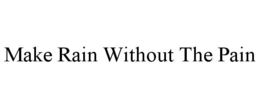 MAKE RAIN WITHOUT THE PAIN trademark
