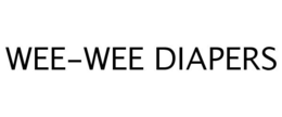 WEE-WEE DIAPERS trademark