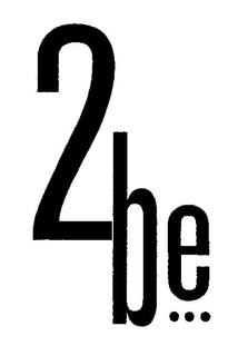 2BE ... trademark